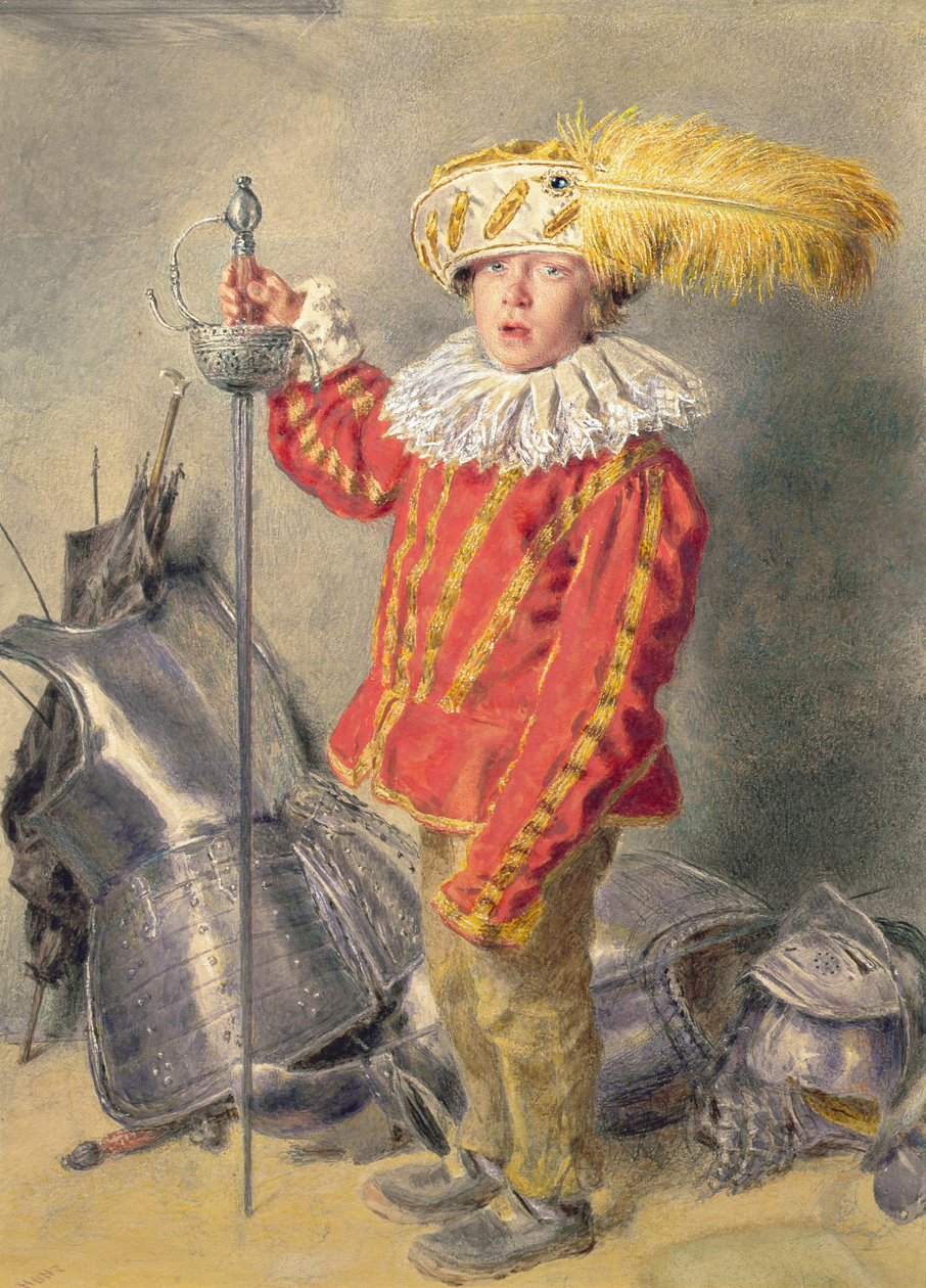 Un guerrier audacieux - William Henry Hunt
