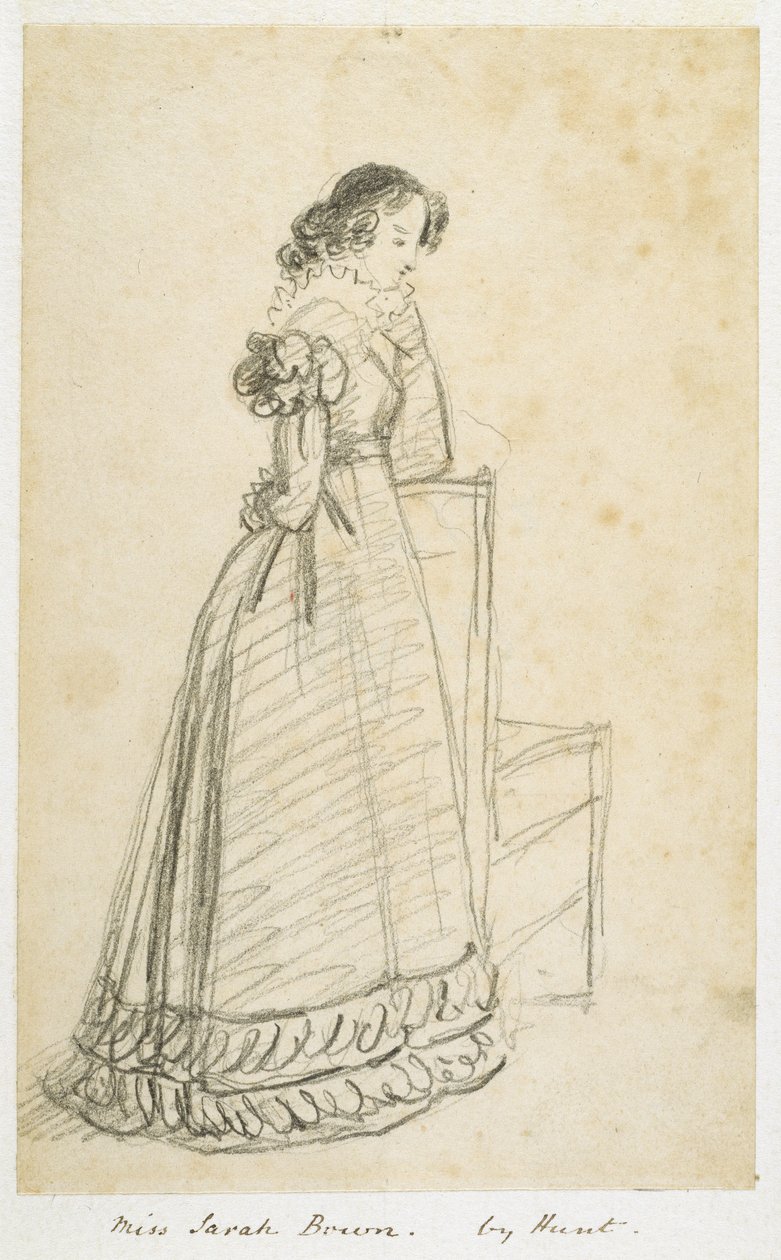 Mademoiselle Sarah Bown, plus tard épouse de Sir Joseph Paxton - William Henry Hunt