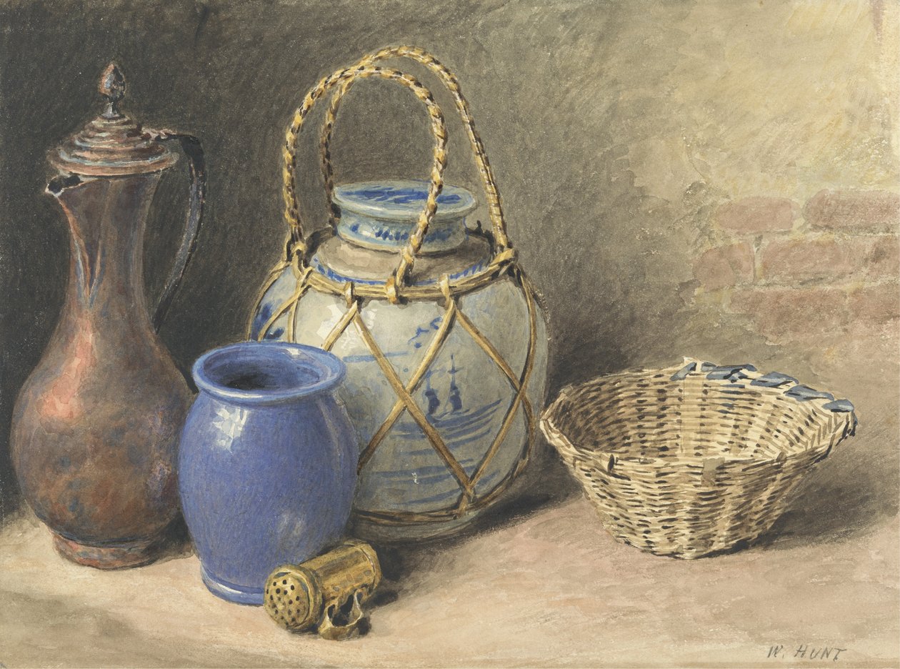 Nature morte avec pot de gingembre - William Henry Hunt