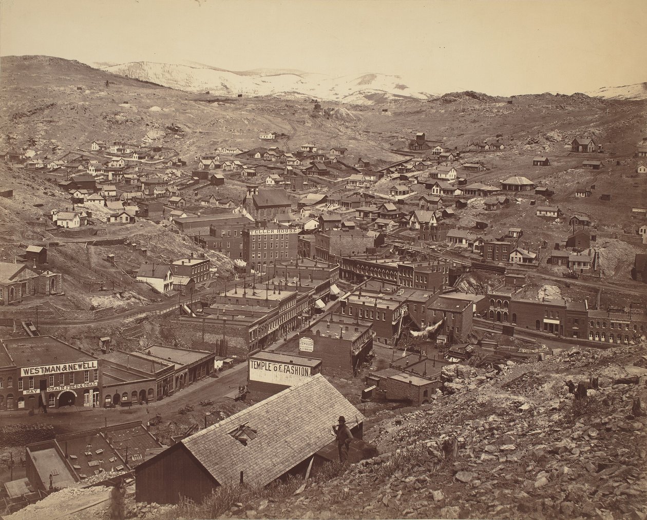 Central City, Colorado - William Henry Jackson