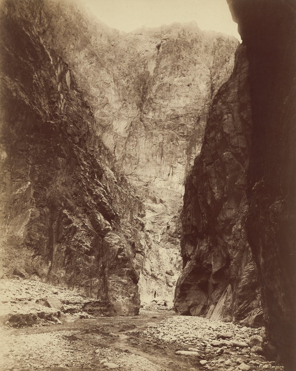 Canyon de la rivière Diamond - William Henry Jackson
