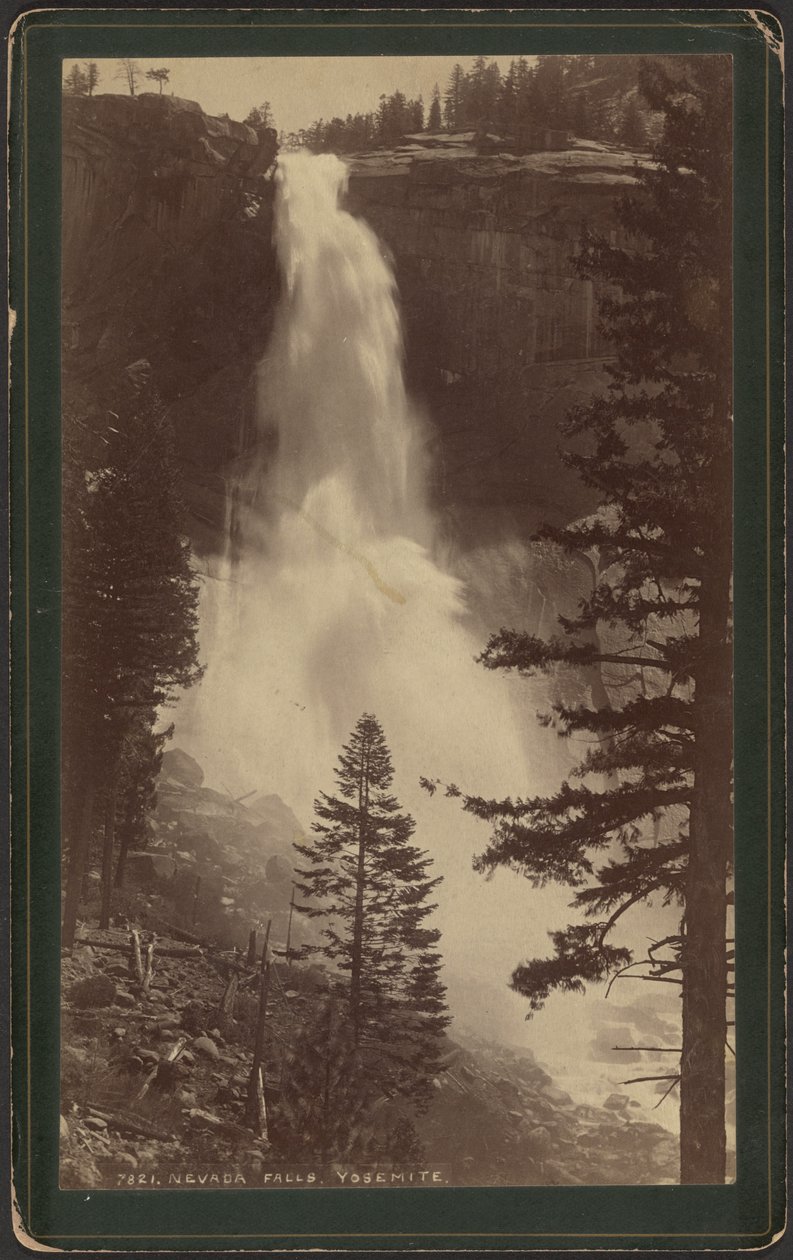 Chutes Nevada, Nevada - William Henry Jackson