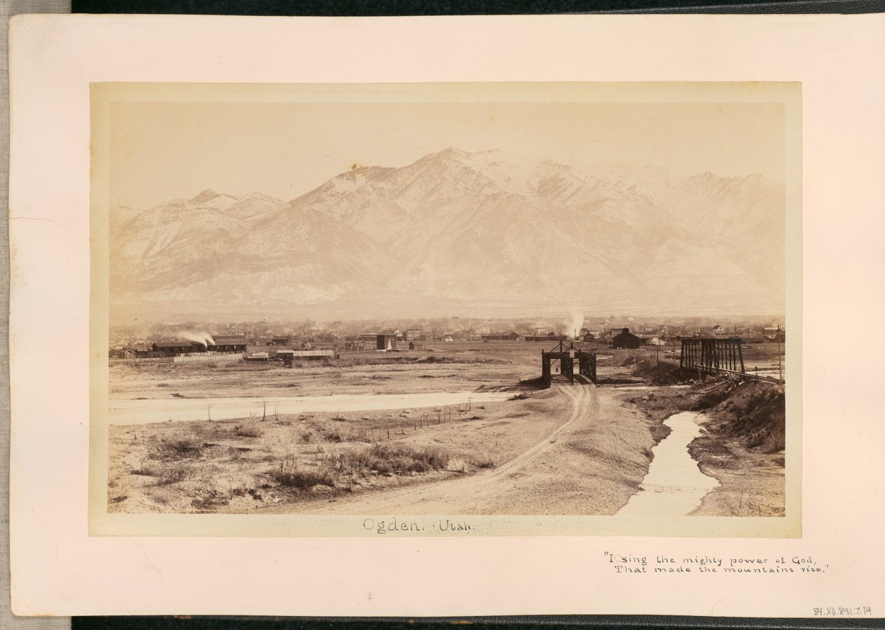 Ogden, Utah - William Henry Jackson