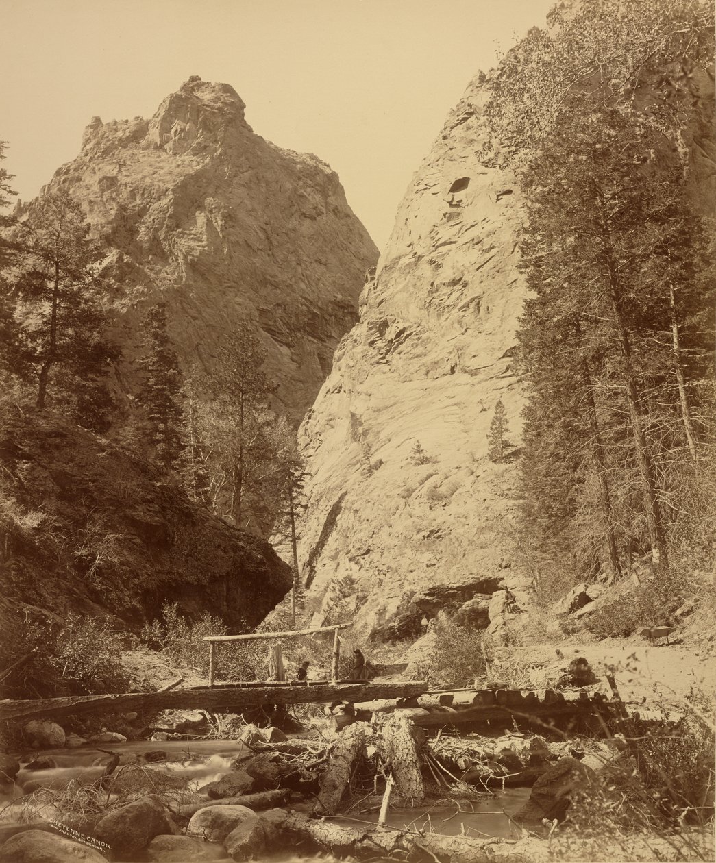 Canyon Cheyenne Sud - William Henry Jackson