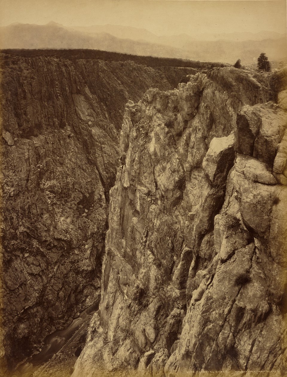 La gorge royale - William Henry Jackson