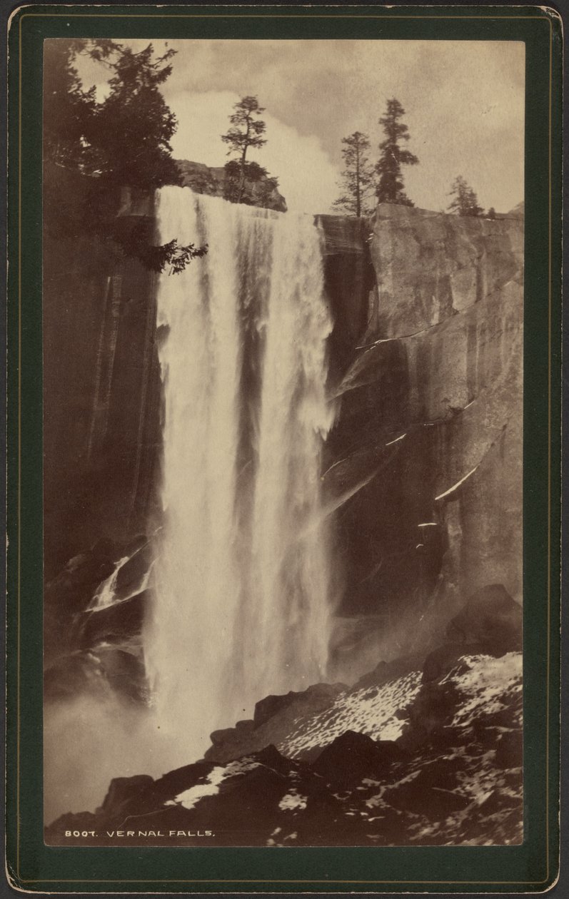 Les chutes de Vernal - William Henry Jackson