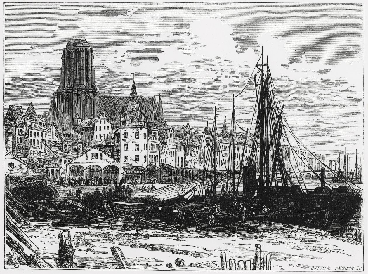 Vue de Francfort-sur-le-Main avec l