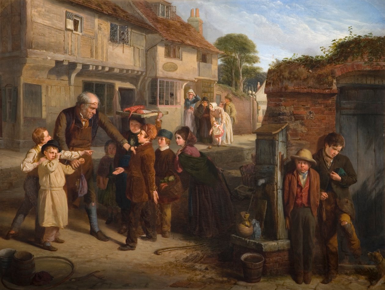 La fenêtre cassée, 1855 - William Henry Knight