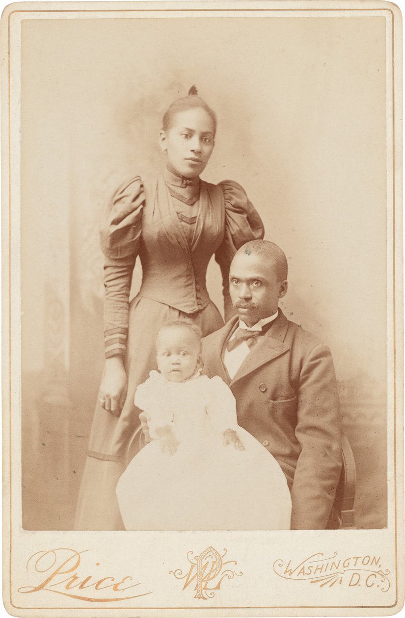 Matthew, Mary et Lawrence Taylor, c. 1894 (photo) - William Henry Lake Price