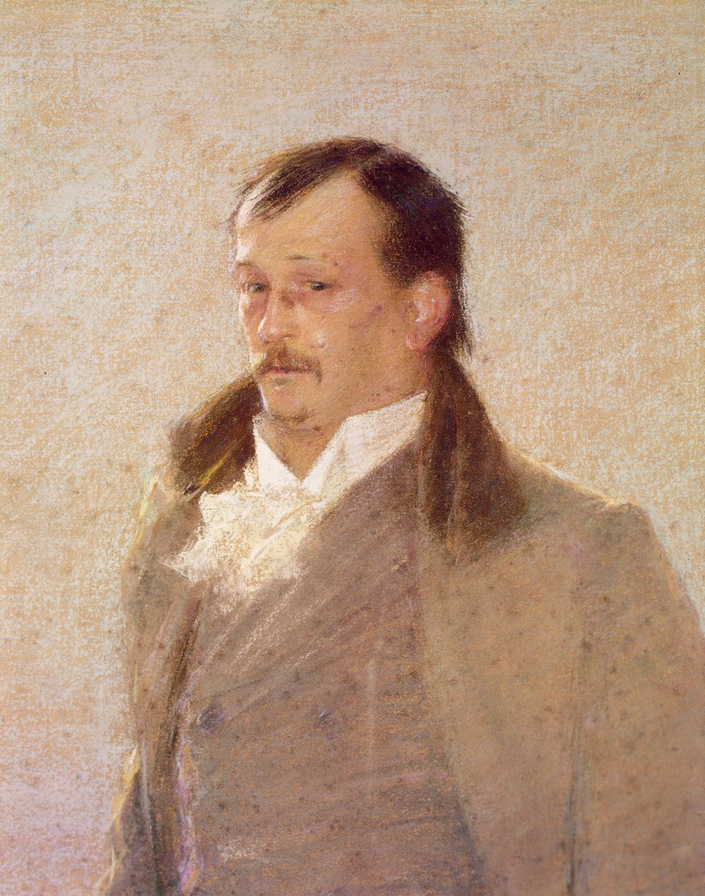 Portrait de Georges Courteline (détail) - William Henry Lake Price