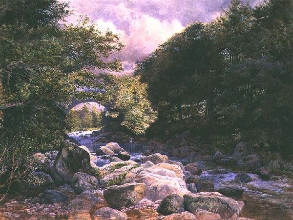 La rivière Deveron - William Henry Millais