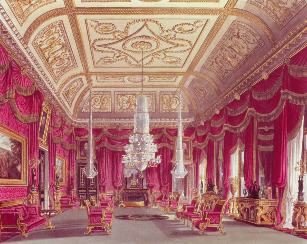 Le salon cramoisi, Carlton House de 