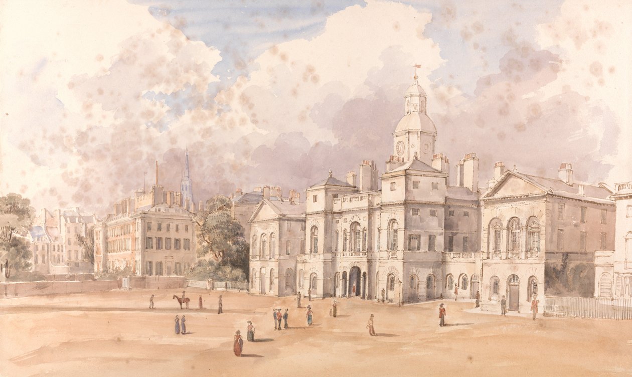 La parade des Horse Guards - William Henry Pyne