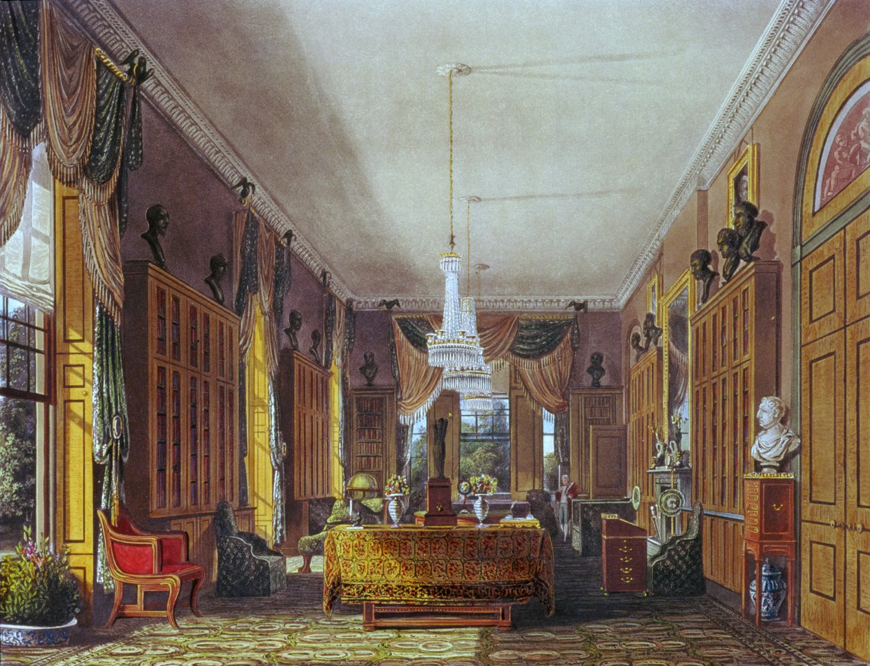 La bibliothèque de la Reine, Frogmore, 