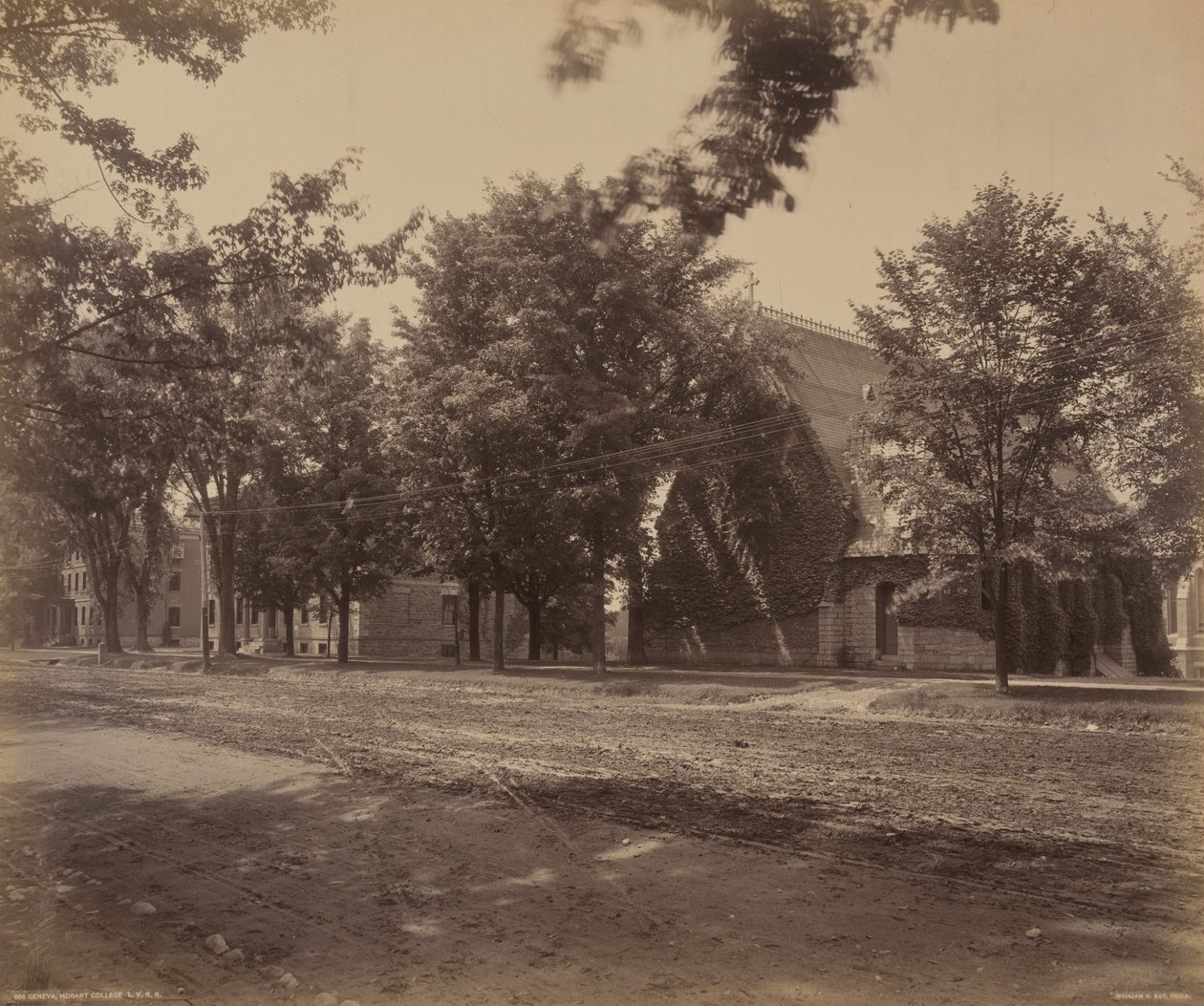 Genève, Hobart College, c. 1895 (photo) - William Herman Rau