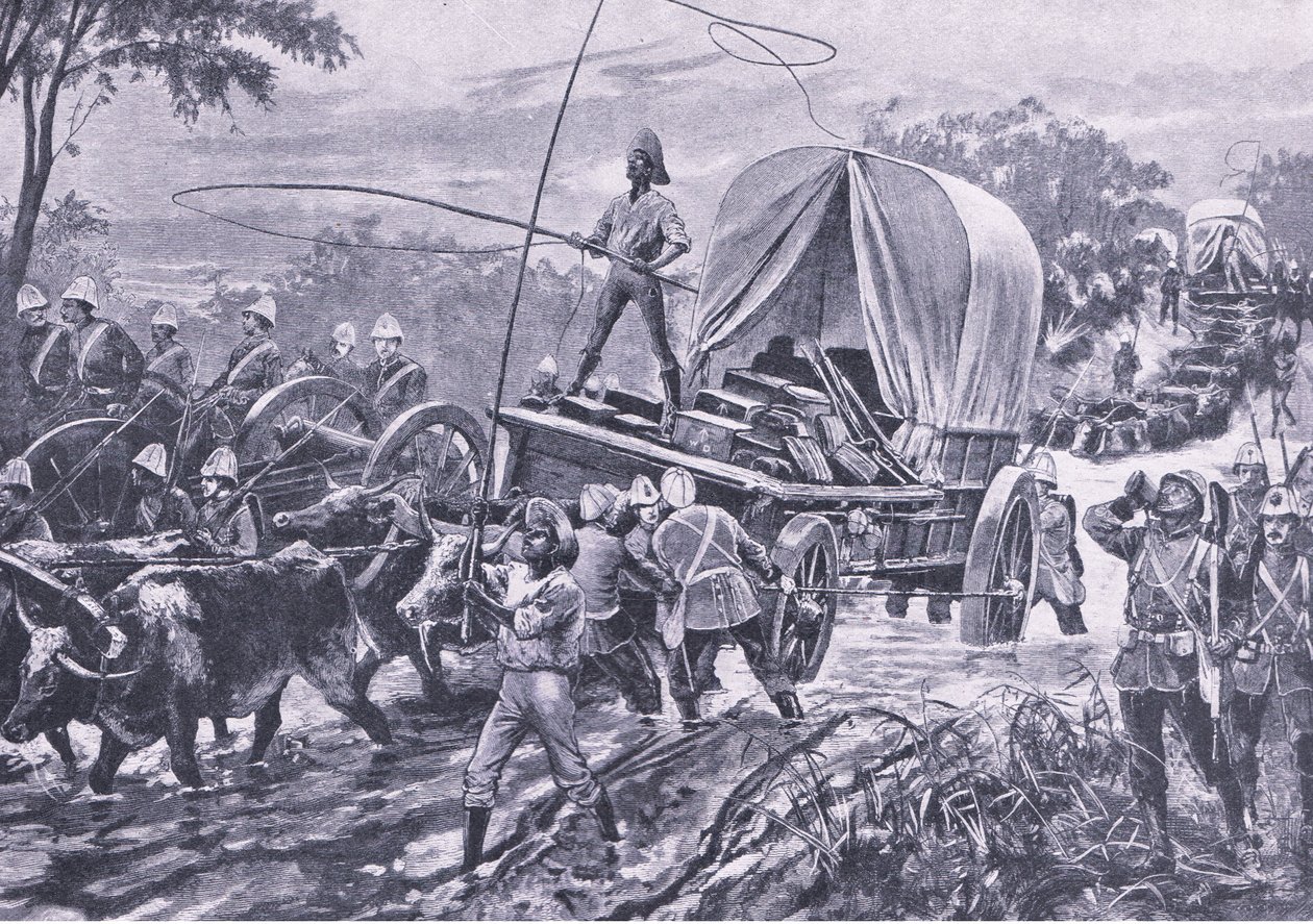 Guerre zouloue : La force de secours d