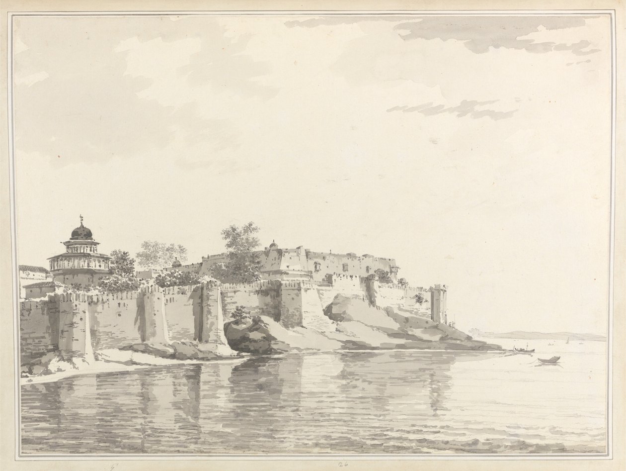 Vue du fort d