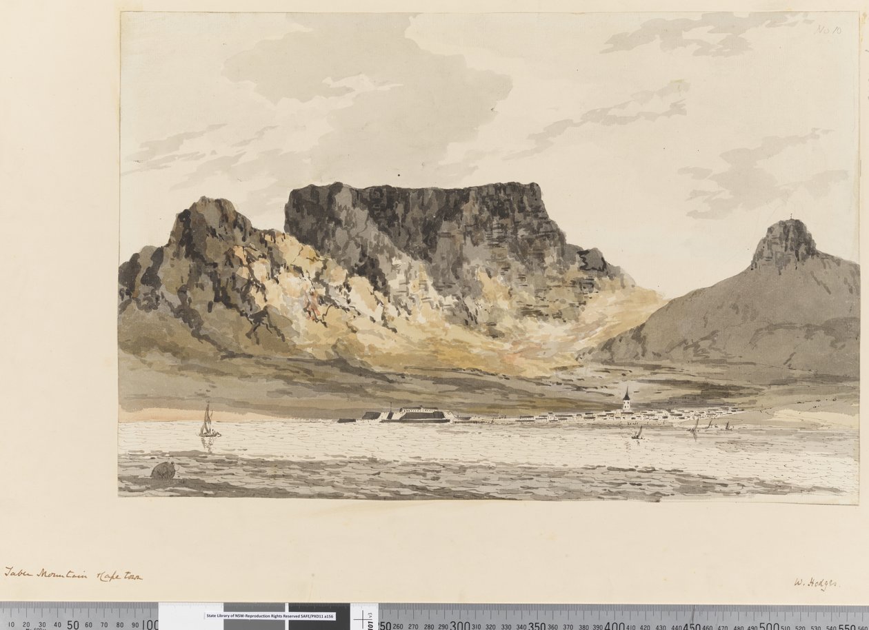 Page 10 Montagne de la Table, Le Cap - William Hodges