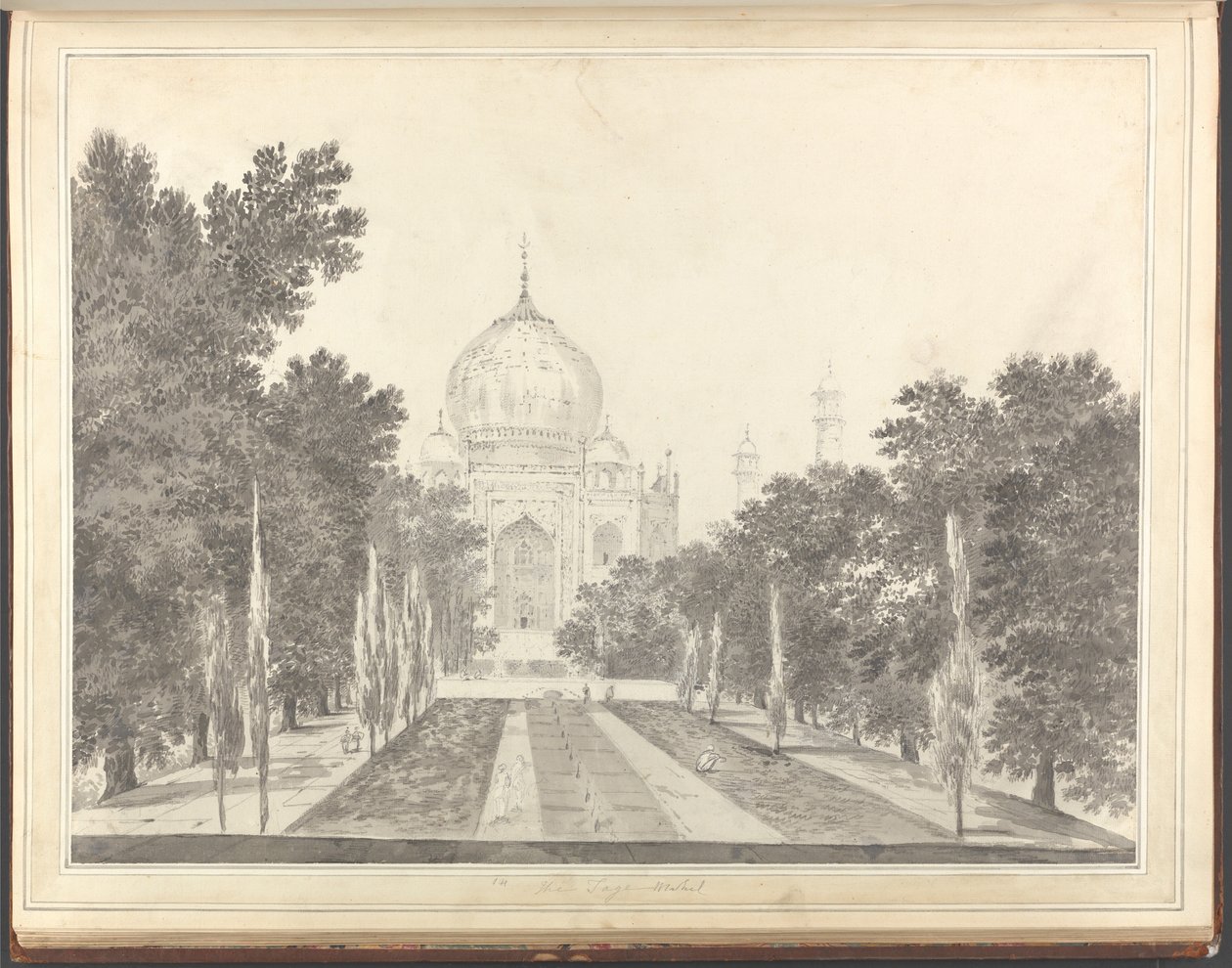 Le Taj Mahal - William Hodges