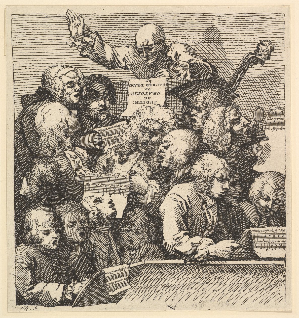 Un chœur de chanteurs, ou L
