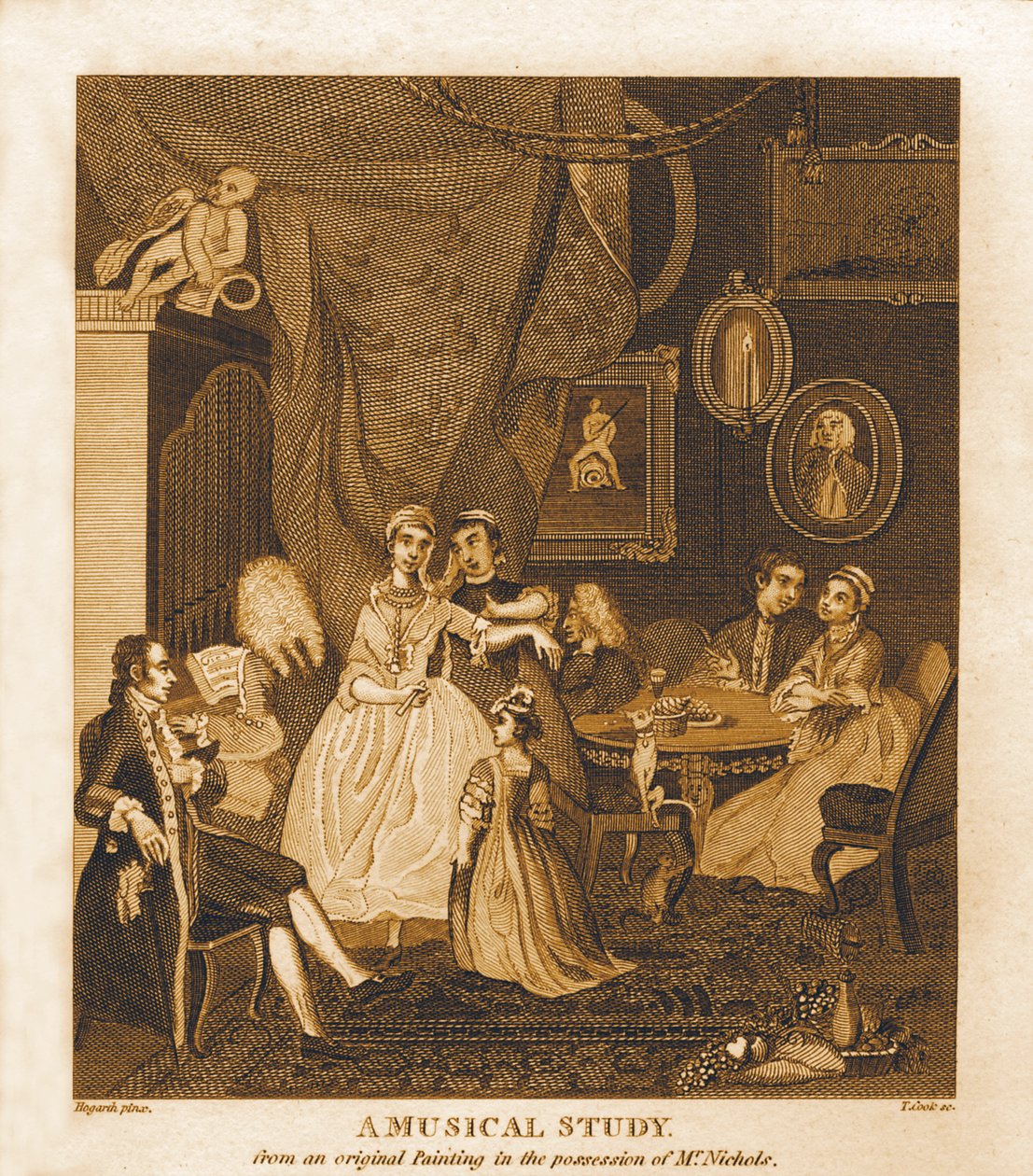 Une étude musicale par William Hogarth - William Hogarth