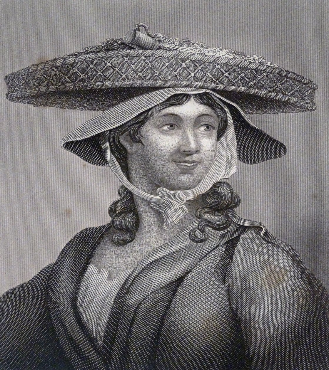 Une fille aux crevettes - William Hogarth