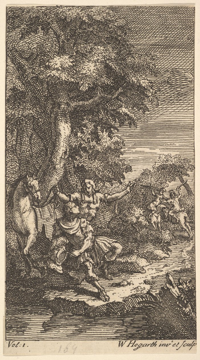 Cassandra, Frontispice, Vol. 1, 1725 - William Hogarth