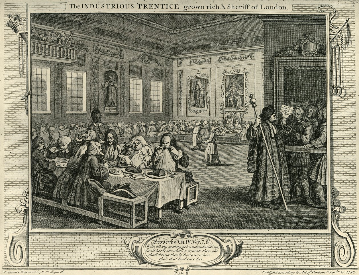 Fête de la ville, 1747, 1925 - William Hogarth