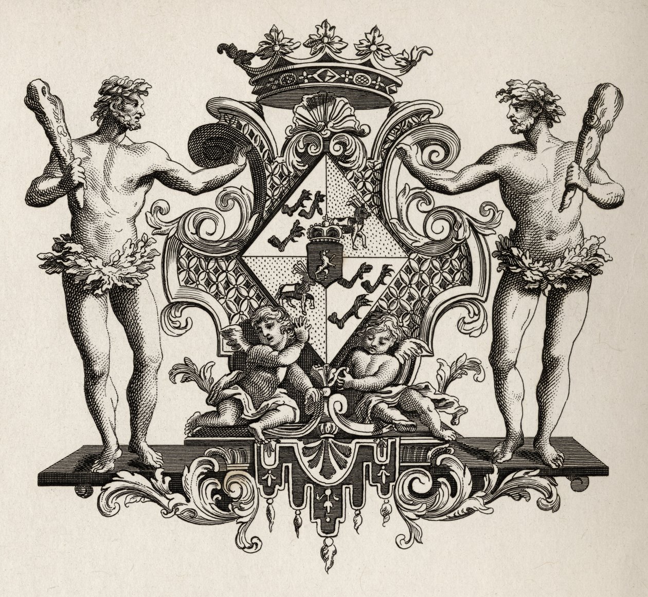 Blason de la duchesse de Kendal, extrait de 