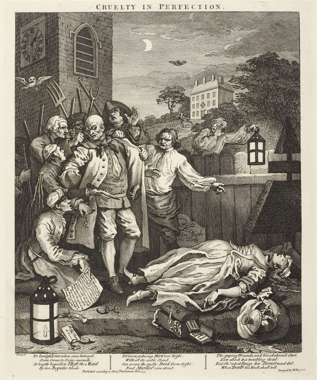 La cruauté à la perfection - William Hogarth