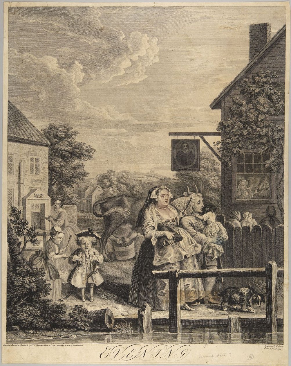 Soir - William Hogarth