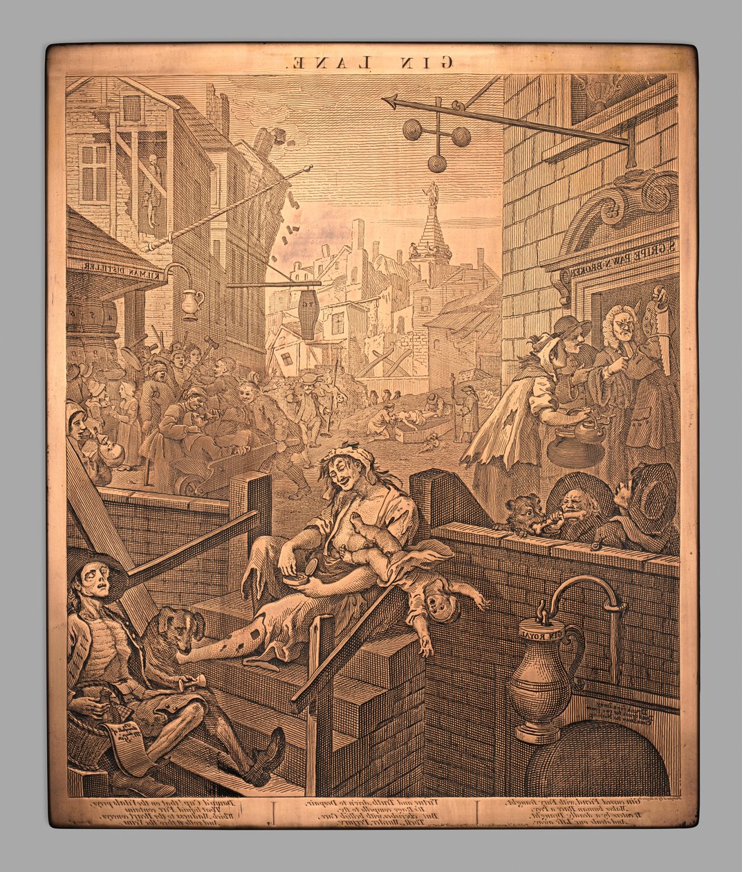 Gin Lane - William Hogarth