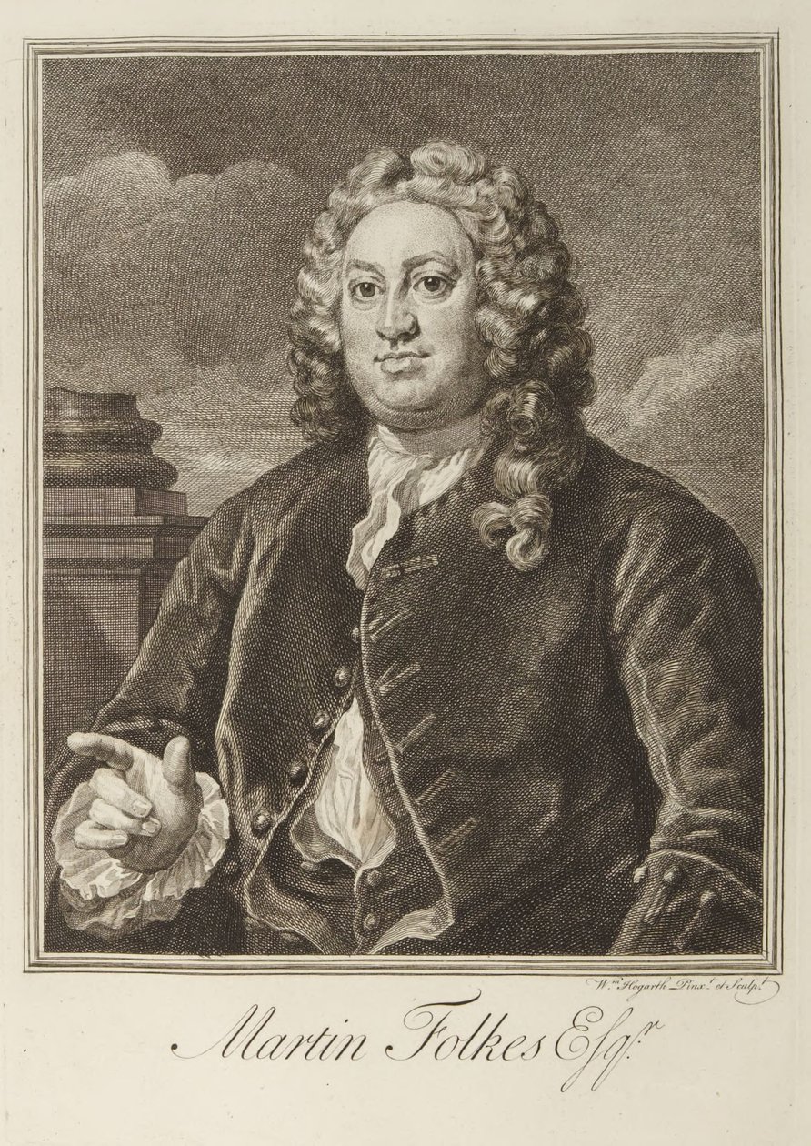 Martin Folkes - William Hogarth