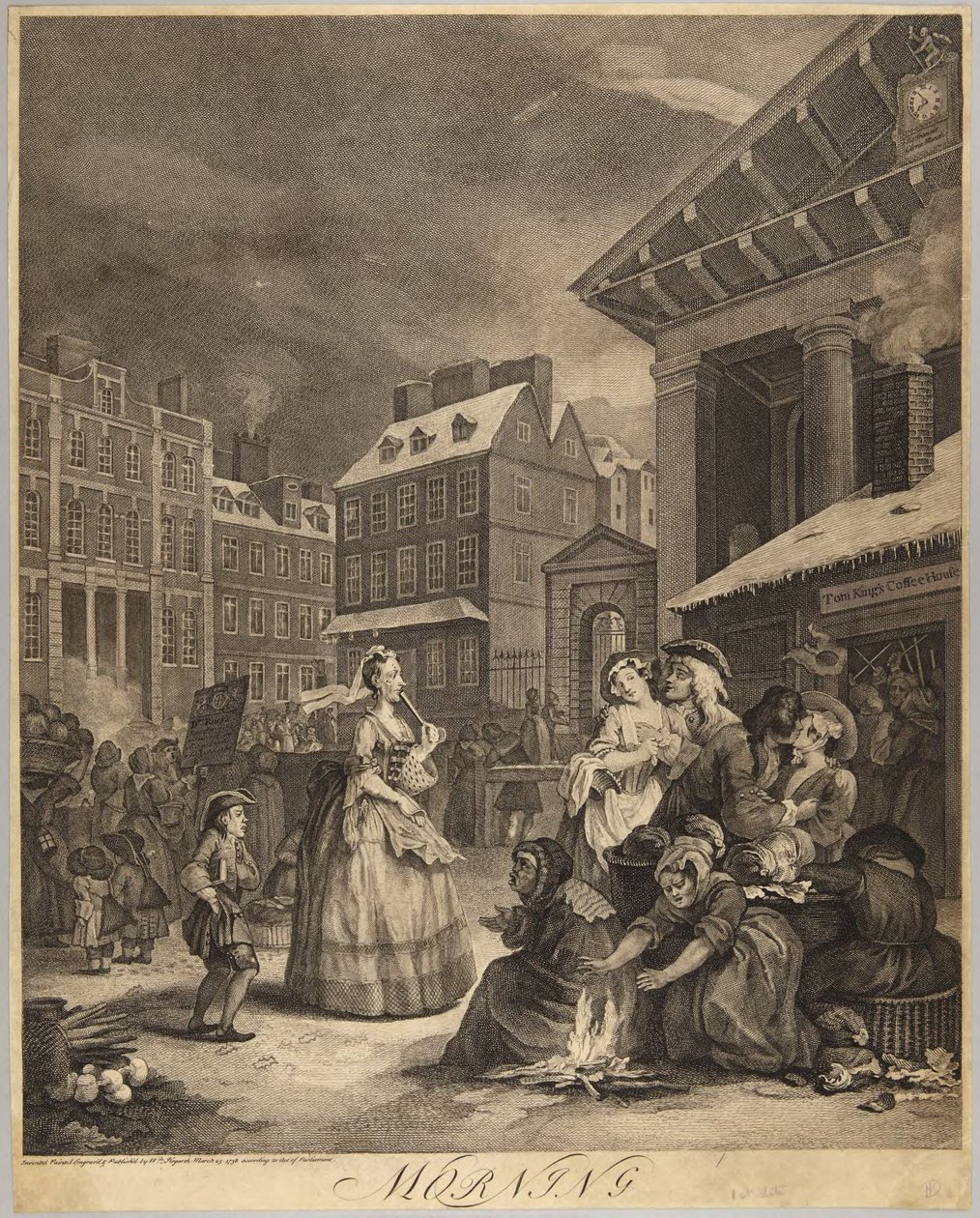 Matin - William Hogarth