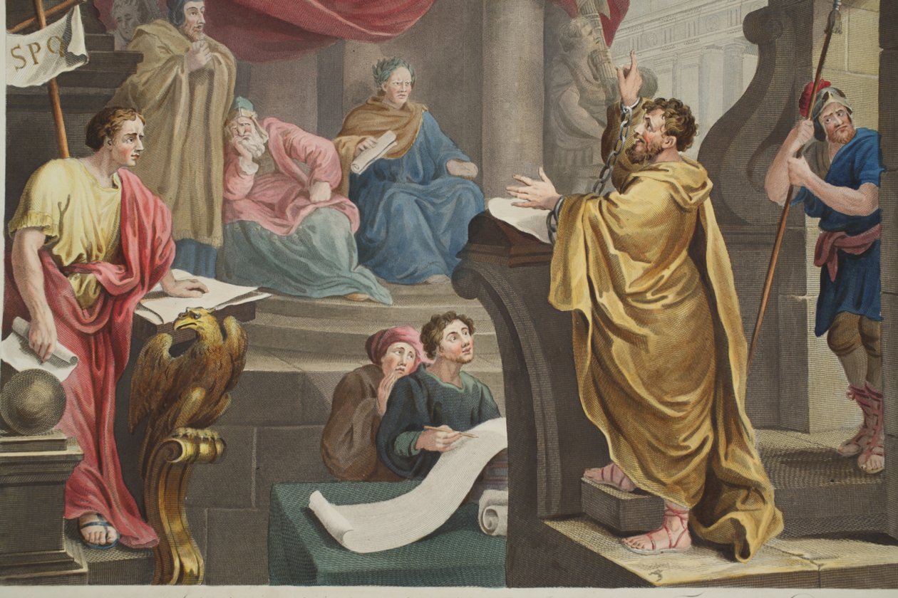 Paul devant Félix, illustration de 