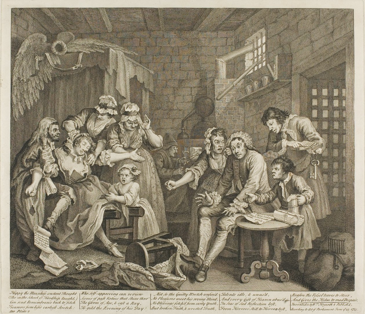 Septième planche, tirée de A Rake