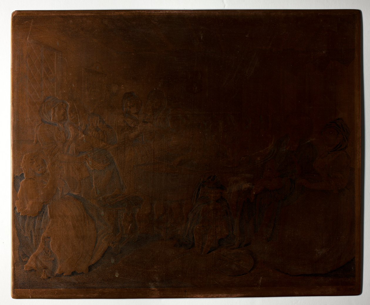 Planche six, de La carrière d