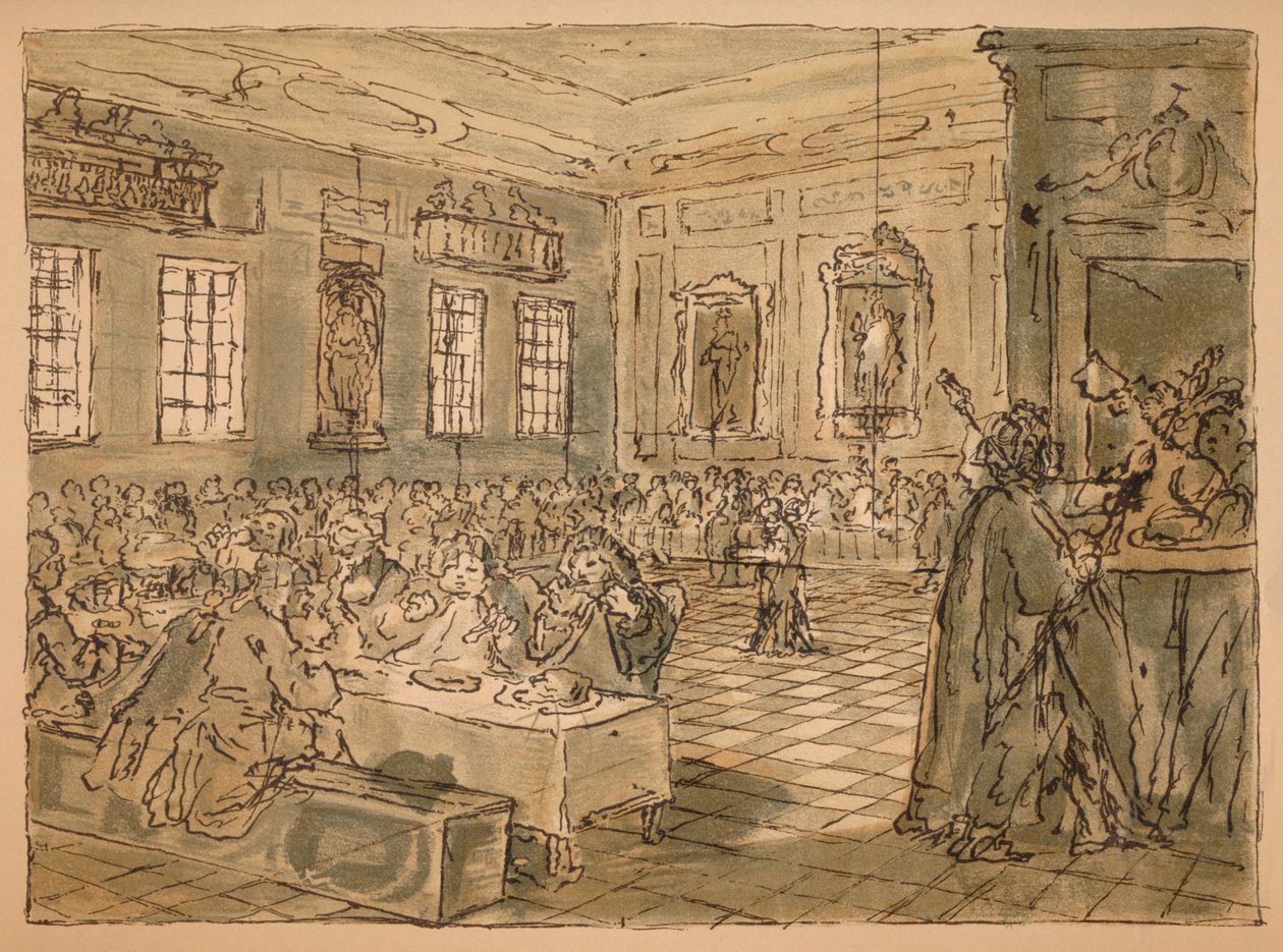 Esquisse pour Industry and Idleness - Planche VIII, 1747 - William Hogarth