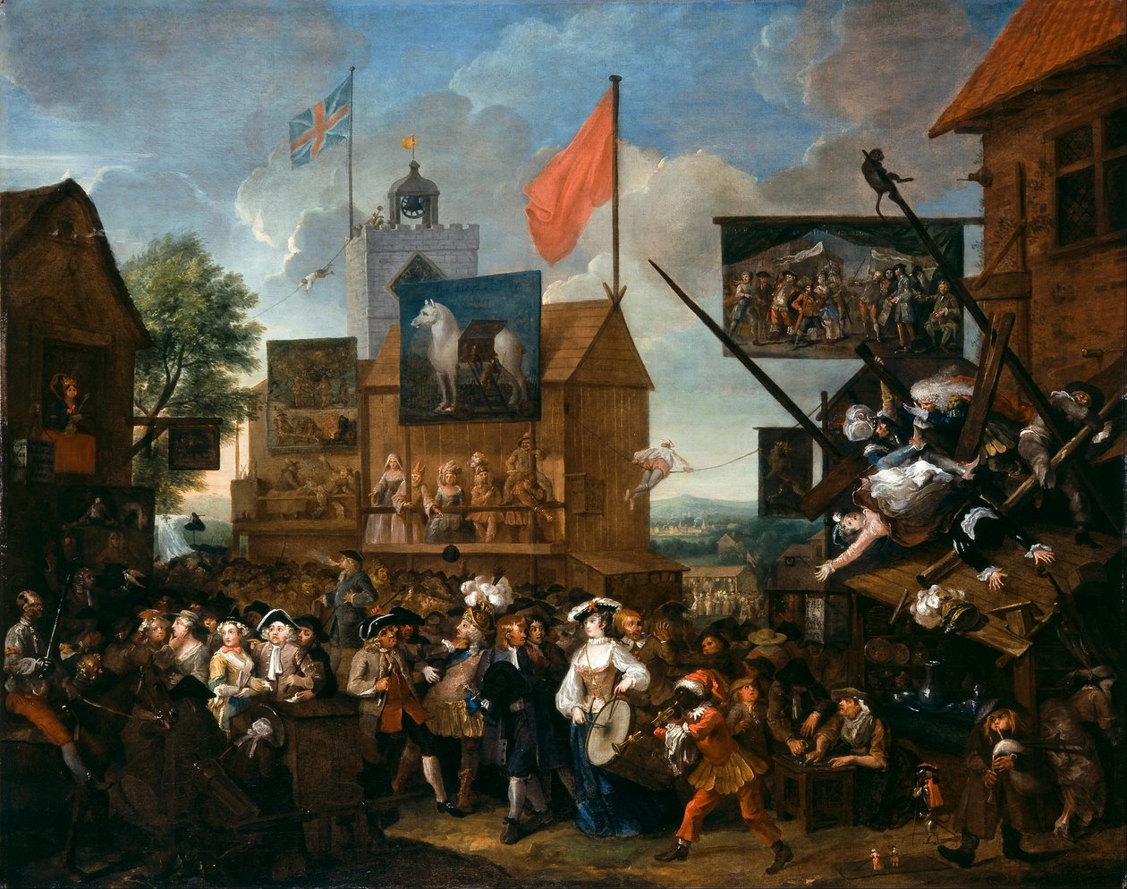 Foire de Southwark - William Hogarth