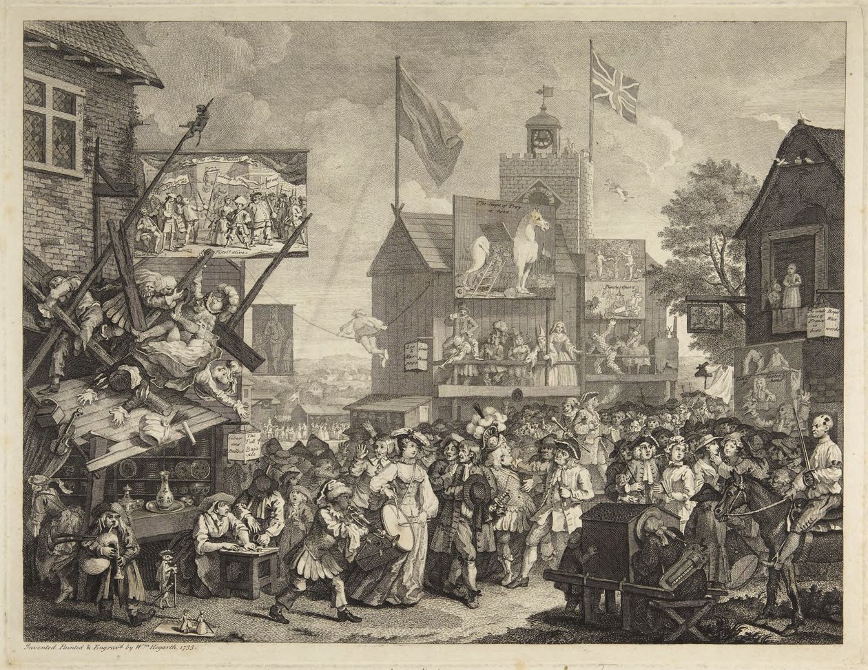 Foire de Southwark - William Hogarth