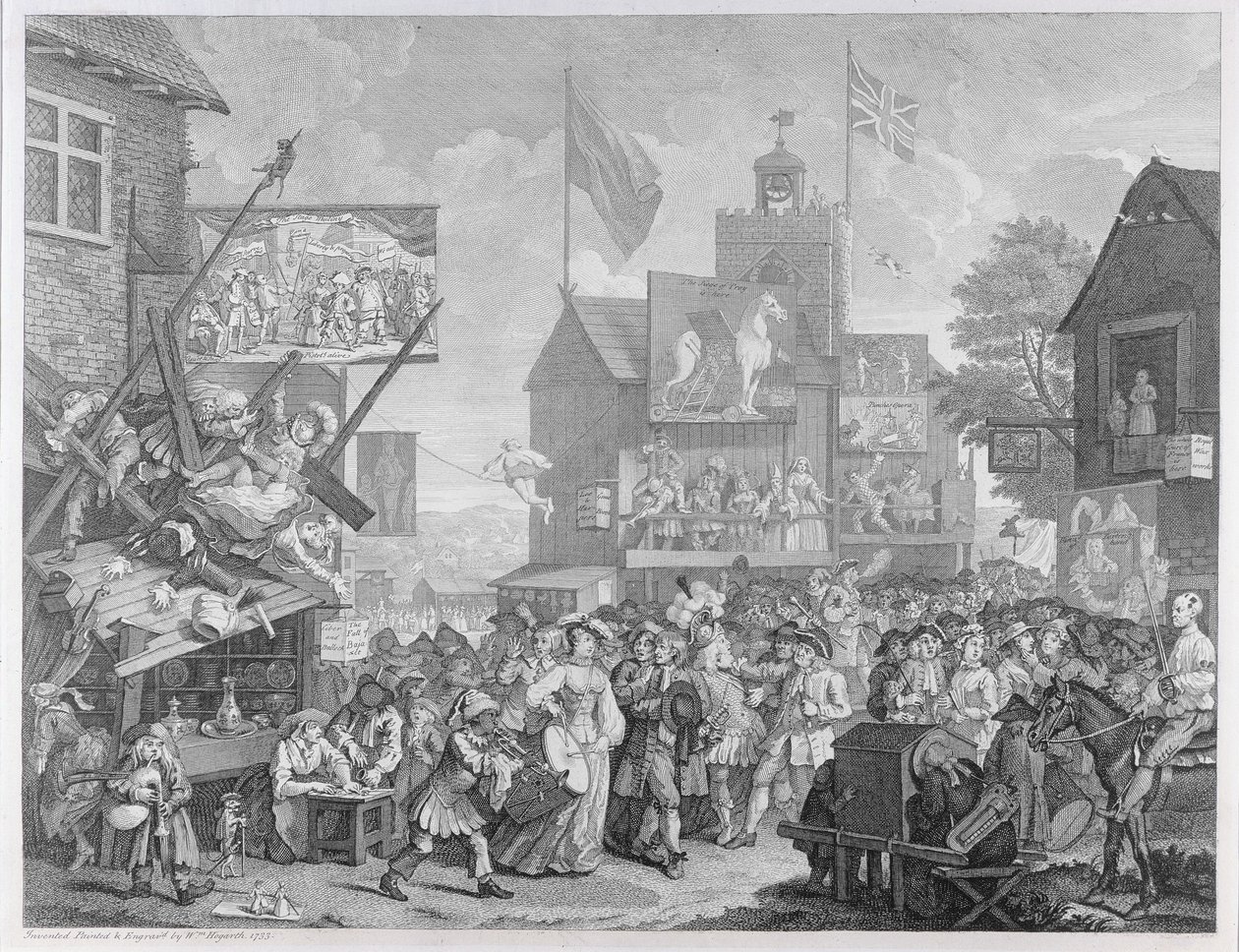 Foire de Southwark, 1733 - William Hogarth