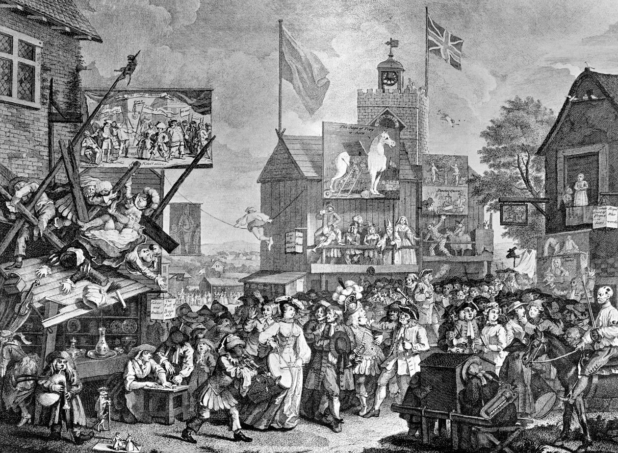 Foire de Southwark, 1733 - William Hogarth