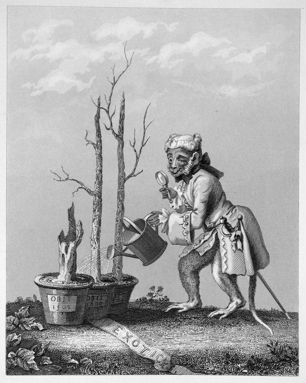 Queue, pièce au catalogue des artistes, 1761 - William Hogarth