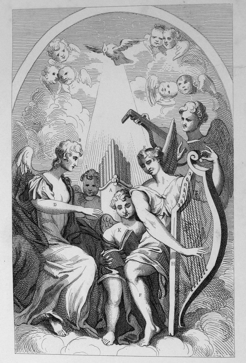 Le retable de St Clements Danes, Strand - William Hogarth