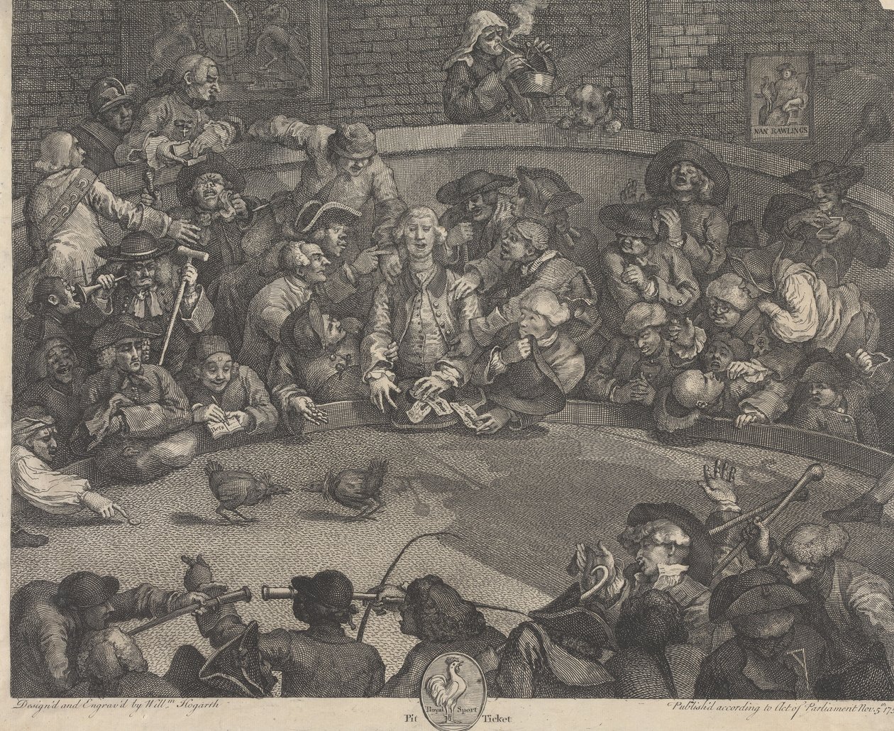 Le cockpit - William Hogarth