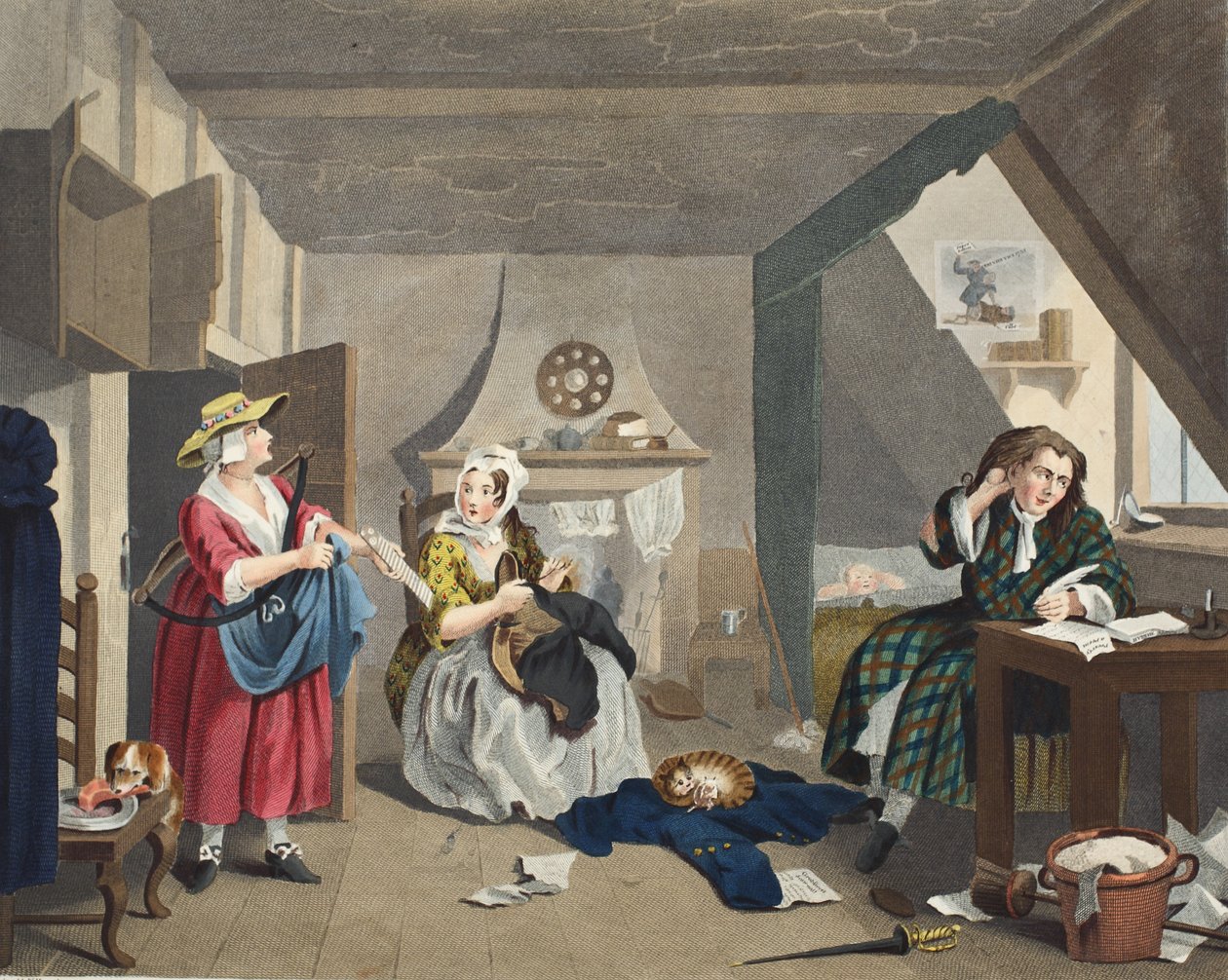 Le Poète en détresse, illustration de 