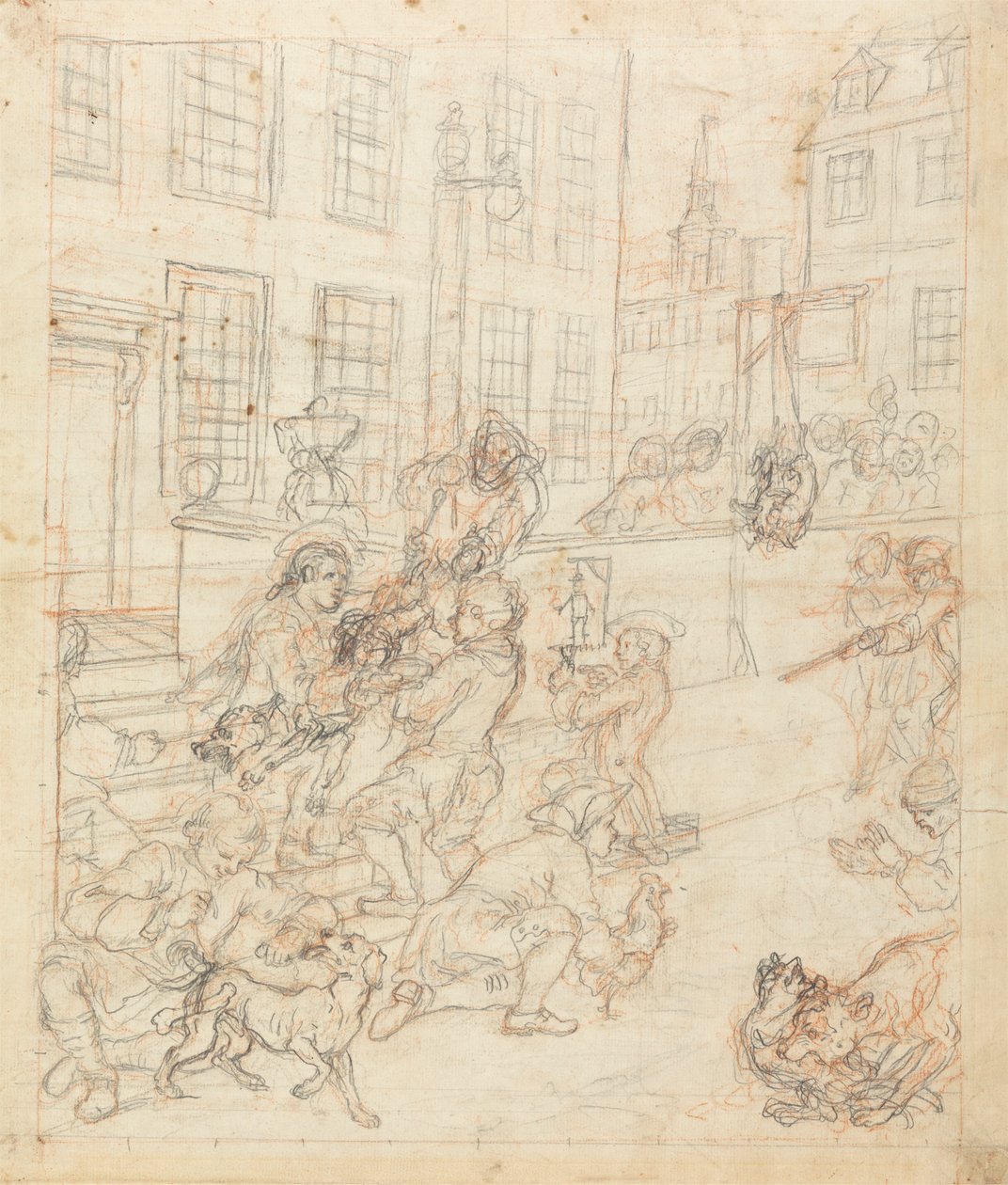 Le premier stade de la cruauté - William Hogarth