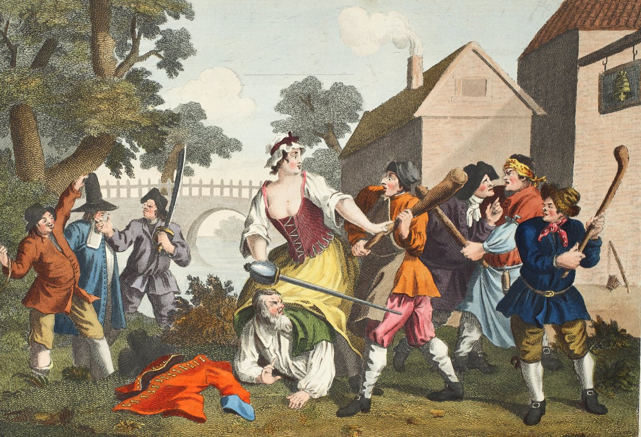 Le chevalier se soumet à Trulla, de 