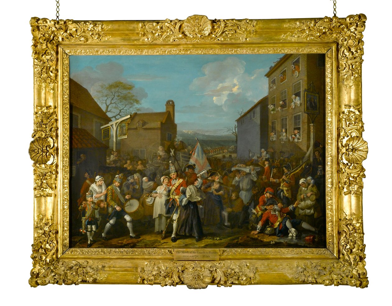 La marche des gardes à Finchley, 1750 - William Hogarth