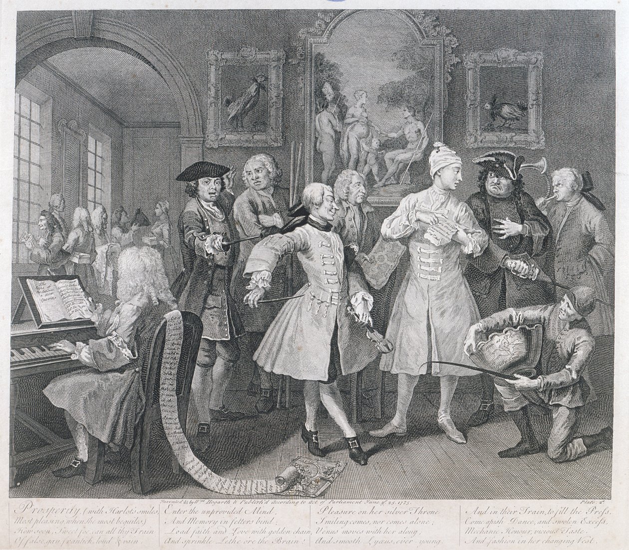 Le Lever du Rake, planche II, de A Rake